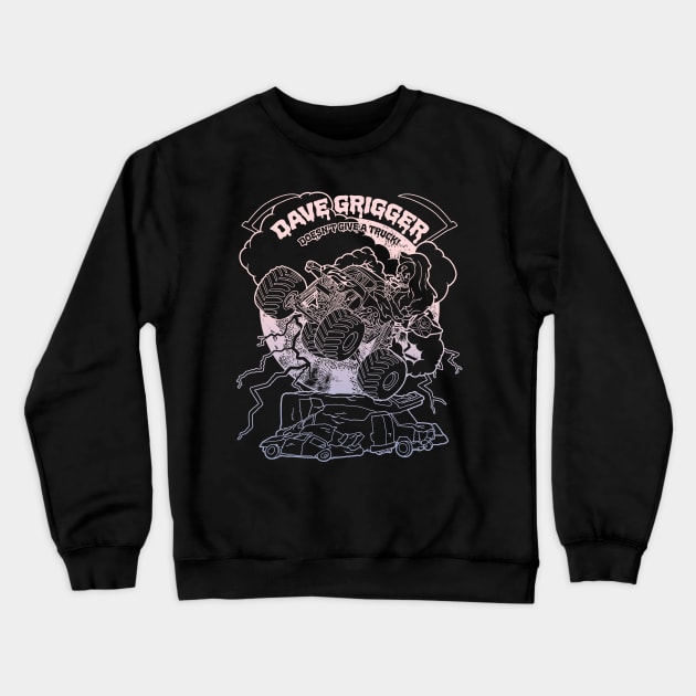 Dave Grigger Crewneck Sweatshirt by Moon Toboggan